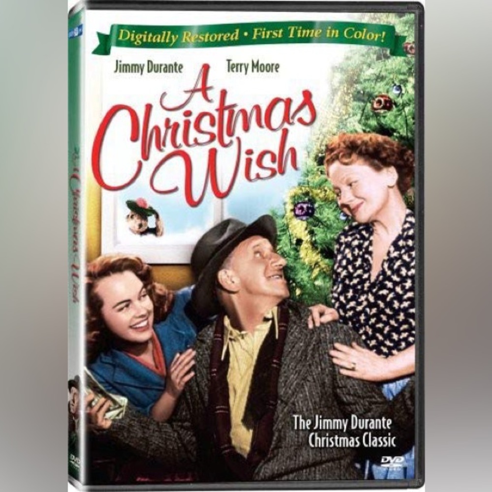 A Christmas Wish” with Jimmy Durante, Terry Moore, and Rupert the Squirrel